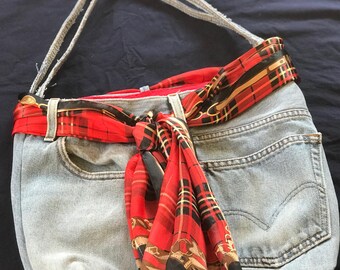Recycled denim bag
