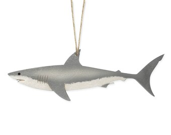 Great White Shark Christmas Ornament