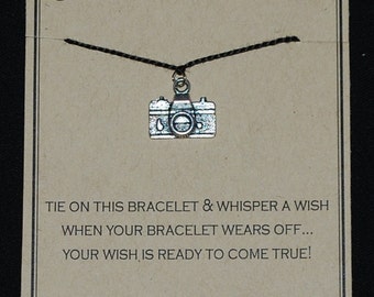 Camera Photographer Wish Bracelet - Buy 3 Items, Get 1 Free