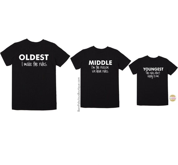 big brother and middle brother shirts