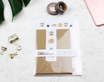 Kawaii Sushi Letter Writing Set | Snailmail Penpals Stationery
