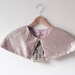 Sequin cape, Girls Sequin cape, rose gold sequin cape, Bridesmaid cape, wedding cape, Christmas Gift, Gift for Girl, rose gold & pink cape