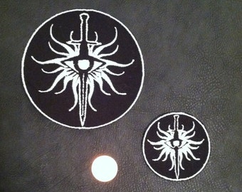 Dragon Age Inquisition "Inquisitor" and Seekers of Truth Heraldry/Insignia Embroidered Patch