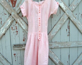 Glinda - vintage 1950s dress XS S