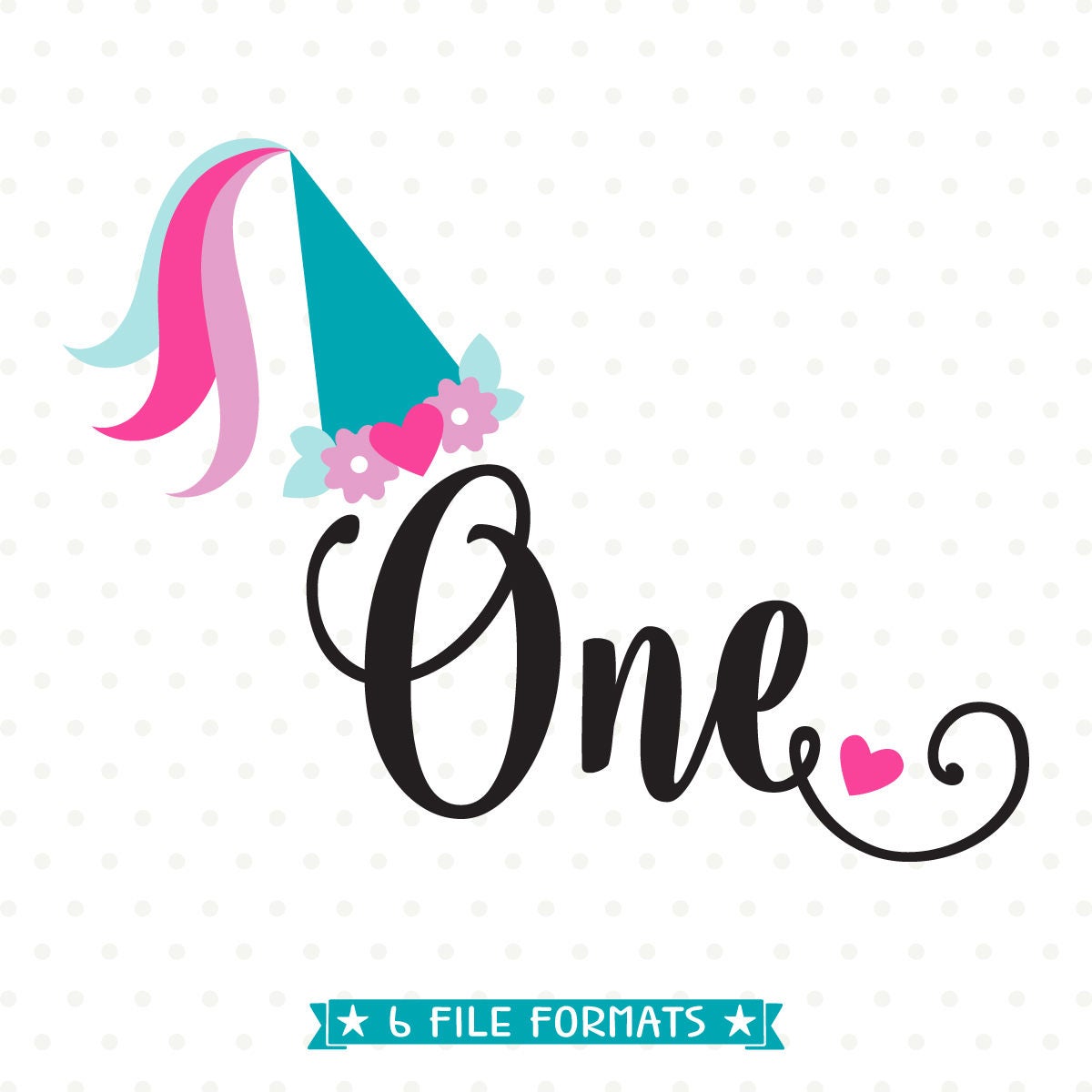 Download 1st Birthday SVG Princess Birthday SVG file First Birthday