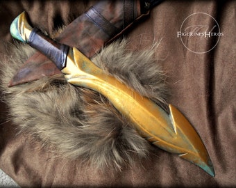 Armed cosplay elven dagger disguise - accessory equipment - inspired medieval fantasy, skyrim