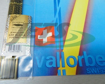 Swiss #2 Vallorbe Saw Blades Jewelers Saws Lames De Scie Original Blades 1 Gross (1E)
