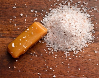 Utah Salt Honey Caramel 1/4 lb. Box (Etsy)