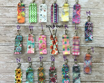 Lip Balm Holder w/ Swivel Clip, stocking stuffer, wedding favor, party favor