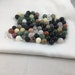80 Genuine Gemstone Solid Spheres / Marbles for Craft or Jewelry 12-16 mm Assorted NEW