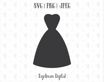 Free Free 168 Vector Wedding Dress Svg SVG PNG EPS DXF File