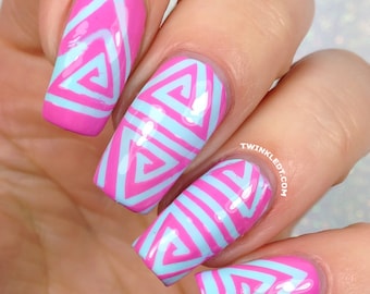 Triangle Cyclone Nail Vinyls