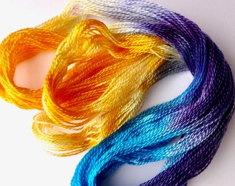 Harmony Hand Dyed Tencel Thread Size 8
