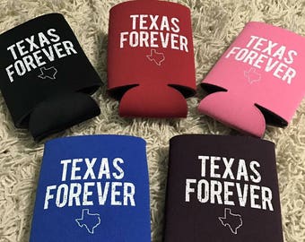 Texas Forever can cooler