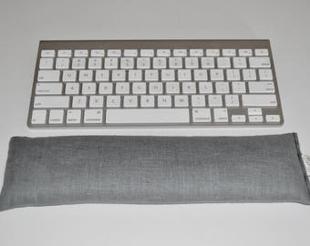 12 inch Linen Computer Keyboard Wrist Rest & Optional Mouse Wrist Support Set - Lavender or Unscented
