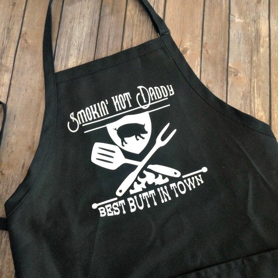 Funny Men's Grilling Apron Gift for Him Gift for Hubby