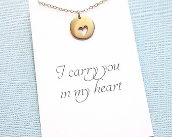 Miscarriage Necklace | Heart Necklace, Bereavement Gift, Condolence Gift, Infant Loss, Sympathy Gift, Miscarriage Gift, Miscarry Gift | R01