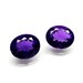 6.80 Cts GorgeousTop Quality Purple Amethyst Lot / Faceted Oval Shape Gemstone 11-9 mm / 2 Pieces Purple Amethyst Cut Gemstones