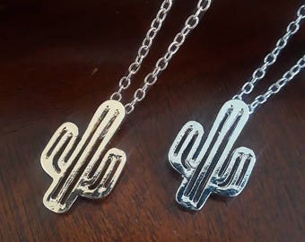 Cactus necklace