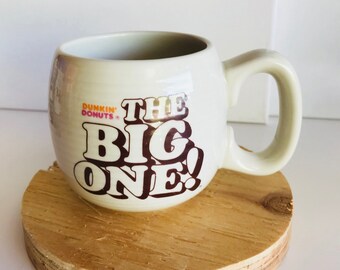 Vintage Dunkin' Donuts "The Big One" Coffee Mug