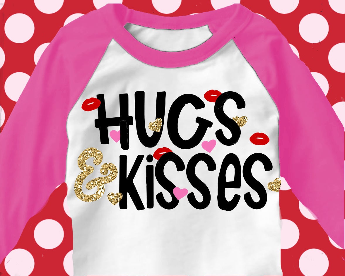 Download hugs and kisses svg valentines day svg svg valentines