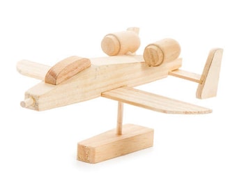 Bomber wood model airplane kit