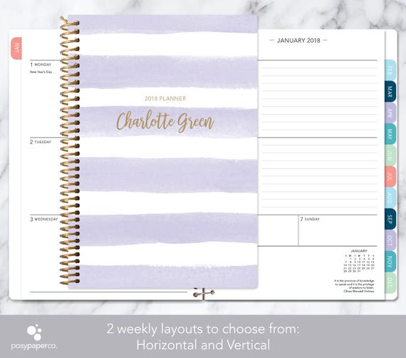 custom student planner