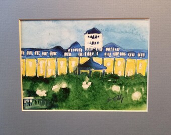 Grand Hotel Mackinac Island Watercolor