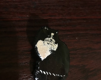 Cute Black Cat Pin/Badge