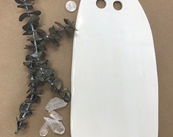 the friendly ghost ceramic serving board