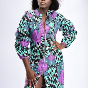 shirt ankara gown