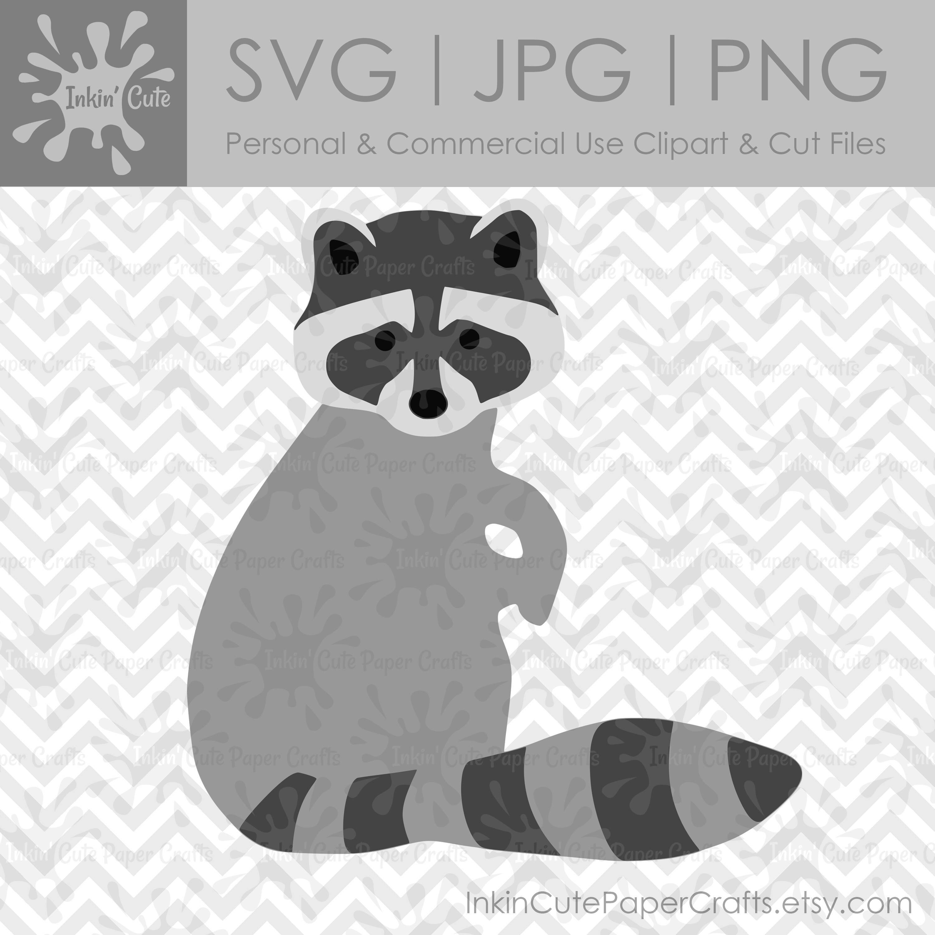 Download Raccoon Clipart Raccoon SVG file Woodland Animal Clipart