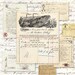 Old Correspondence Digital Collage Sheet for Scrapbooking Altered Art Victorian Style / CS18