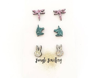 Earrings - Set of three (Limited Edition)