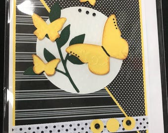Thinking of You Butterfly Card