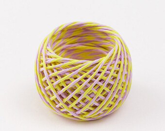 Xmas gifts Paper string, Holiday decoration, Christmas wrapping twine, Crafting string, Gift packaging, Gift paper cord