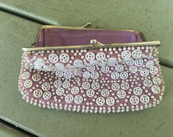 Vintage Beaded coin purse