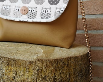 Faux leather bag shoulder bag faux leather purse handbag