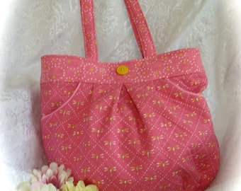 Dragonflys and Stars Handbag
