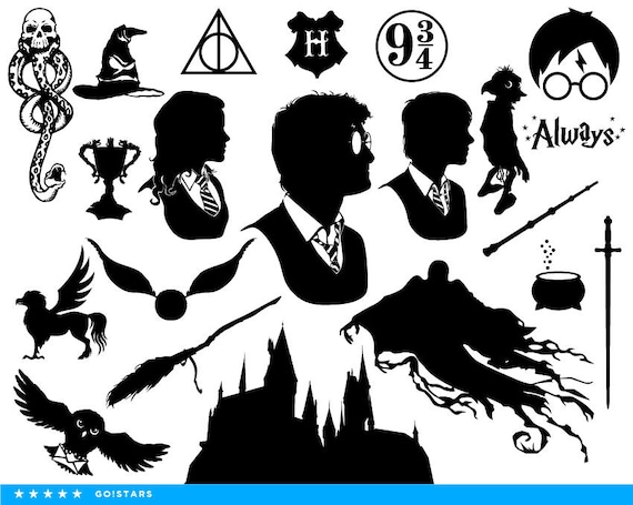 Harry Potter svg Harry Potter clipart Hogwarts svg