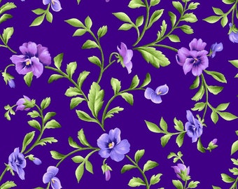 EMMA'S GARDEN designed by Debbie Beaves for Maywod Studio - bty - item #MAS9173-V