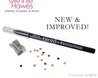 Crystal Tanto Rhinestone Pick Up Tool. End your crystal frustrations. Crystal Ninja.