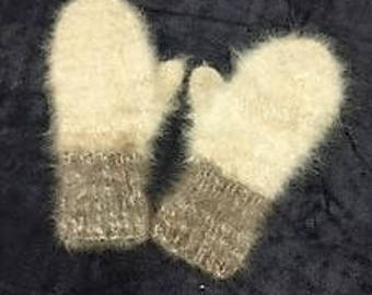 Mittens Made From Dog Hair