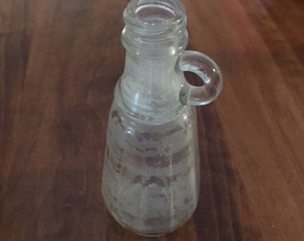 Glass Bottle With Finger Handle