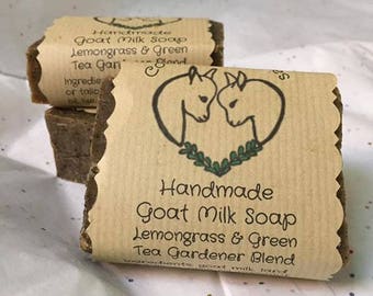 Lemongrass & Green Tea Gardener Soap