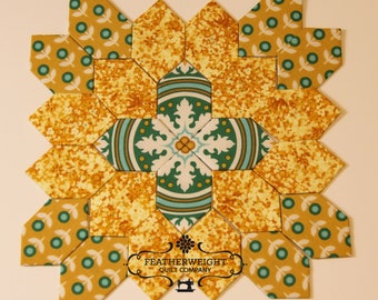 Patchwork of the Crosses - Modern Quilt Block kit 33 - Lucy Boston