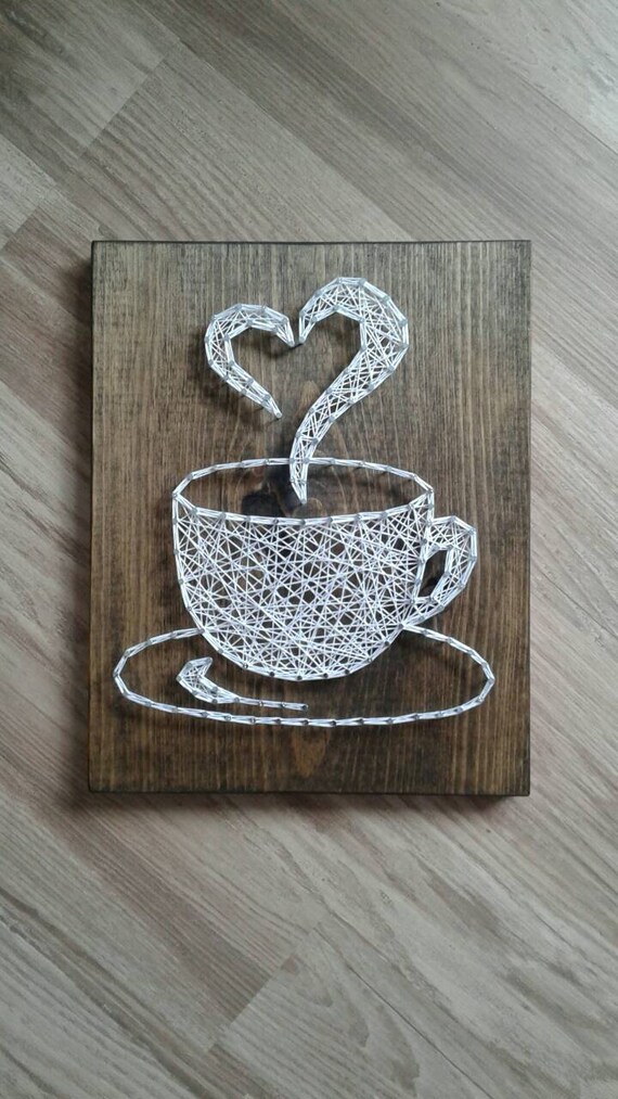Coffee string art coffee cup string art string art coffee