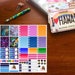 Galaxy Planner Stickers, Mini Kit, Vertical Planner Stickers