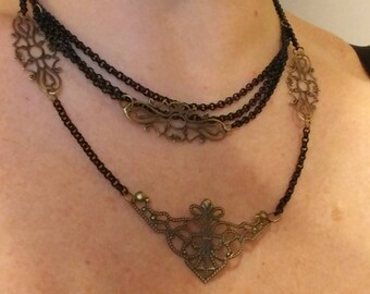 Stunning gothic/victorian choker