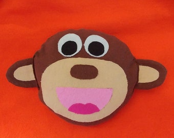 Deej the feel better monkey, microwaveable hot and cold pack